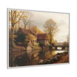 Framed Canvas Art | Serene Landscape Fall Accent - Image 9