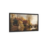 Framed Canvas Art | Serene Landscape Fall Accent - Image 42