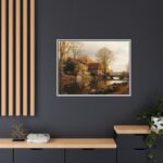Framed Canvas Art | Serene Landscape Fall Accent - Image 11