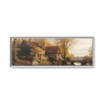 Framed Canvas Art | Serene Landscape Fall Accent - Image 22
