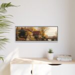 Framed Canvas Art | Serene Landscape Fall Accent - Image 24