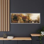 Framed Canvas Art | Serene Landscape Fall Accent - Image 33