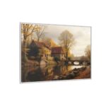 Framed Canvas Art | Serene Landscape Fall Accent - Image 49