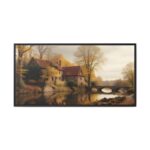 Framed Canvas Art | Serene Landscape Fall Accent - Image 34