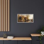 Framed Canvas Art | Serene Landscape Fall Accent - Image 47
