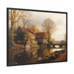 Framed Canvas Art | Serene Landscape Fall Accent - Image 2