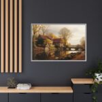 Framed Canvas Art | Serene Landscape Fall Accent - Image 15