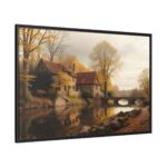 Framed Canvas Art | Serene Landscape Fall Accent - Image 6