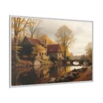 Framed Canvas Art | Serene Landscape Fall Accent - Image 13