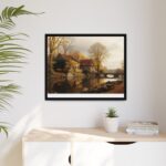 Framed Canvas Art | Serene Landscape Fall Accent - Image 17