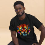 Tiger Abstract Graffiti Unisex classic tee - Image 7