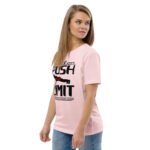 Unisex organic cotton t-shirt Never Give Up - Image 50