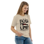 Unisex organic cotton t-shirt Never Give Up - Image 43