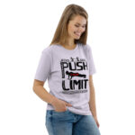 Unisex organic cotton t-shirt Never Give Up - Image 59