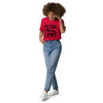 Unisex organic cotton t-shirt Never Give Up - Image 2