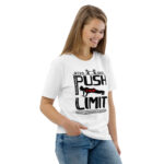 Unisex organic cotton t-shirt Never Give Up - Image 67