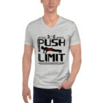 Unisex Short Sleeve V-Neck T-Shirt - Image 4