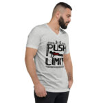 Unisex Short Sleeve V-Neck T-Shirt - Image 6