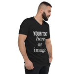 Unisex Short Sleeve V-Neck T-Shirt CHOOSE YOR DESIGN - Image 3