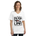 Unisex Short Sleeve V-Neck T-Shirt - Image 3