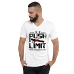 Unisex Short Sleeve V-Neck T-Shirt - Image 7